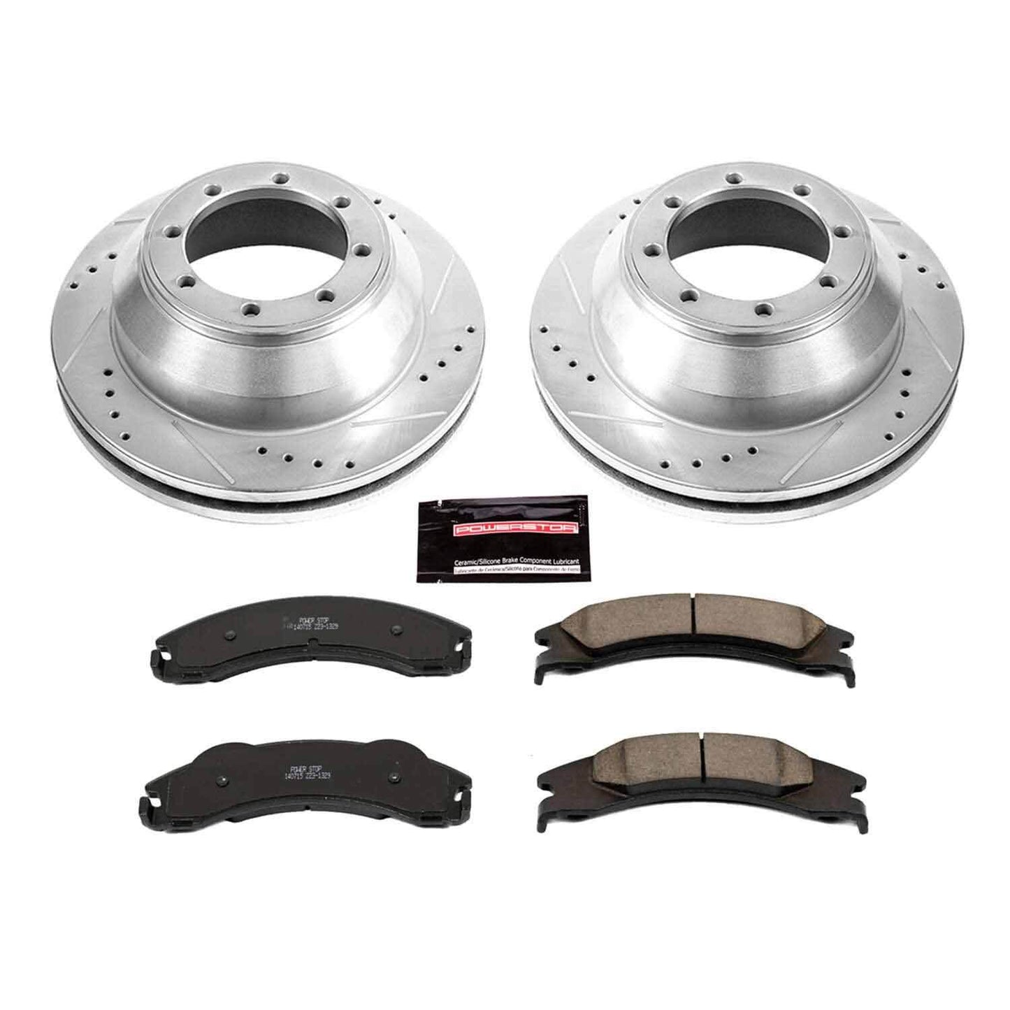 PowerStop Power Stop 08-19 Ford E-350 Super Duty Rear Z23 Evolution Sport Brake Kit K4719