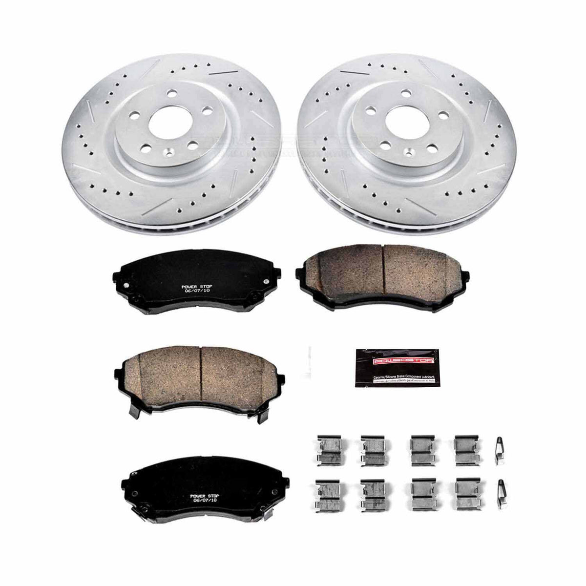 PowerStop Power Stop 08-14 Cadillac CTS Front Z23 Evolution Sport Brake Kit K4720
