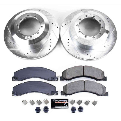 PowerStop Power Stop 11-12 Ram 4500 Rear Z23 Evolution Sport Brake Kit K4722