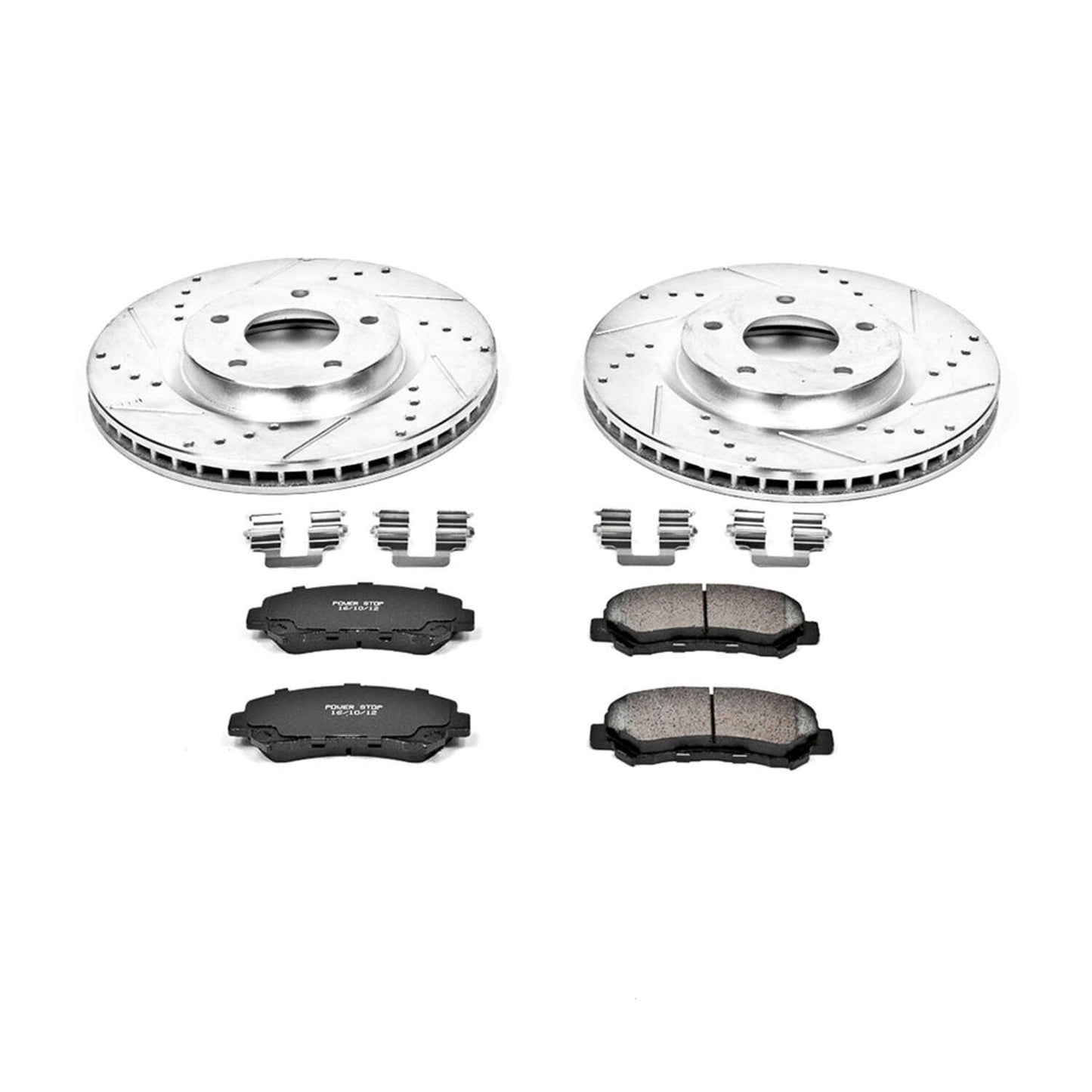 PowerStop Power Stop 08-14 Nissan Rogue Front Z23 Evolution Sport Brake Kit K4724