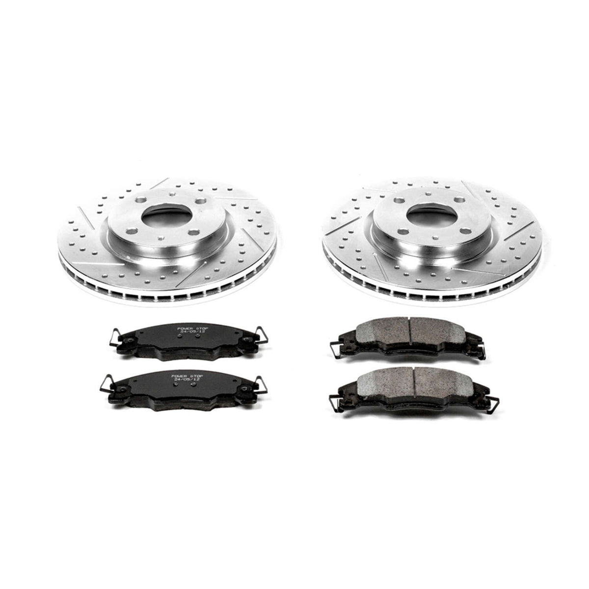 PowerStop Power Stop 08-11 Ford Focus Front Z23 Evolution Sport Brake Kit K4726