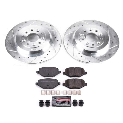 PowerStop Power Stop 11-15 Ford Edge Rear Z23 Evolution Sport Brake Kit K4744