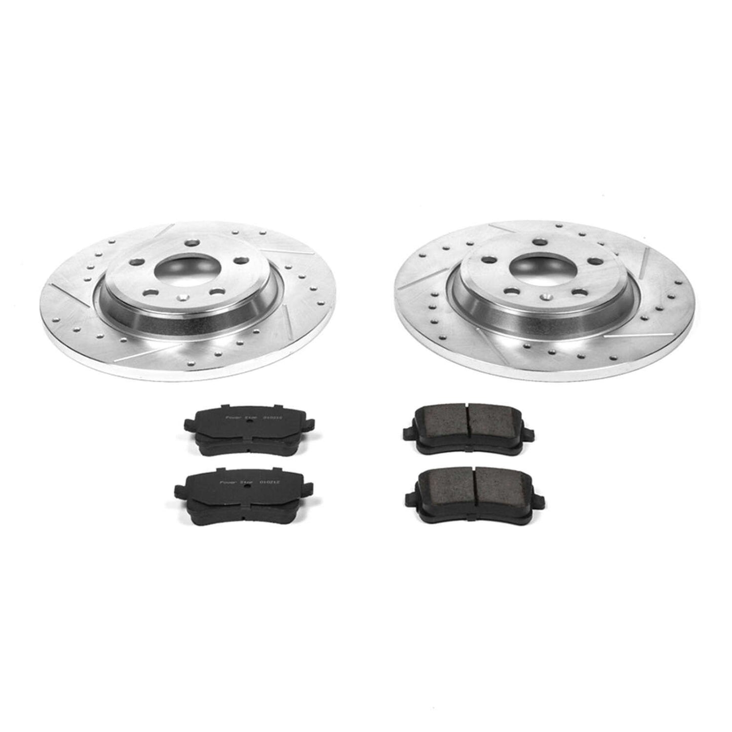 PowerStop Power Stop 09-16 Audi A4 Rear Z23 Evolution Sport Brake Kit K4745