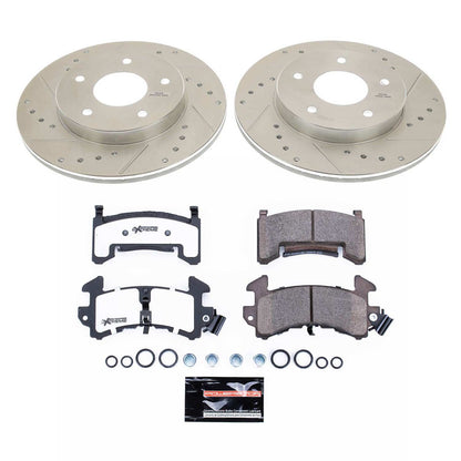 PowerStop Power Stop 79-81 Pontiac Firebird Rear Z26 Street Warrior Brake Kit K4761-26