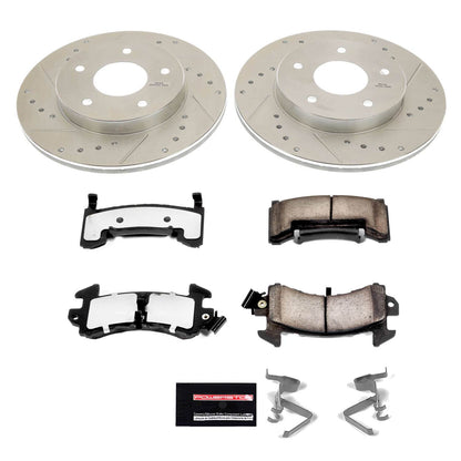 PowerStop Power Stop 79-81 Pontiac Firebird Rear Z36 Truck & Tow Brake Kit K4761-36