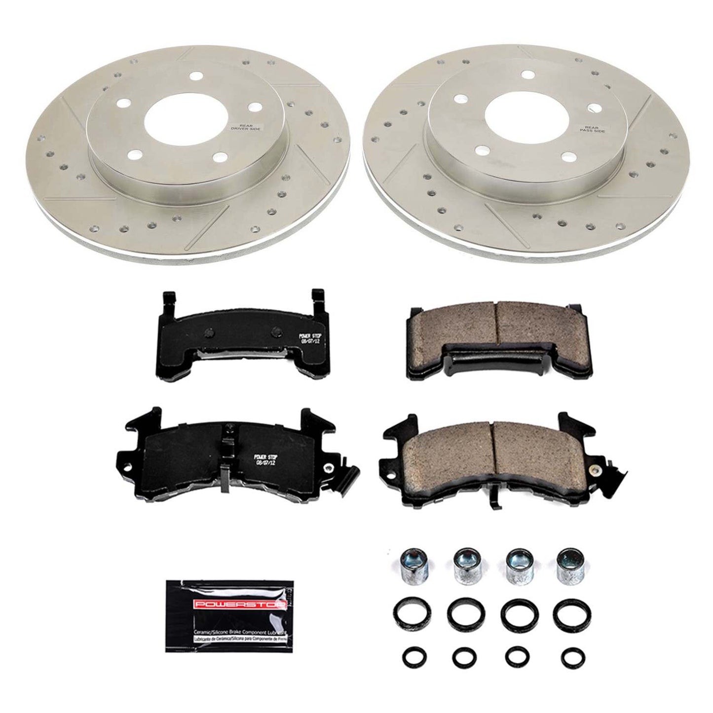 PowerStop Power Stop 79-81 Pontiac Firebird Rear Z23 Evolution Sport Brake Kit K4761