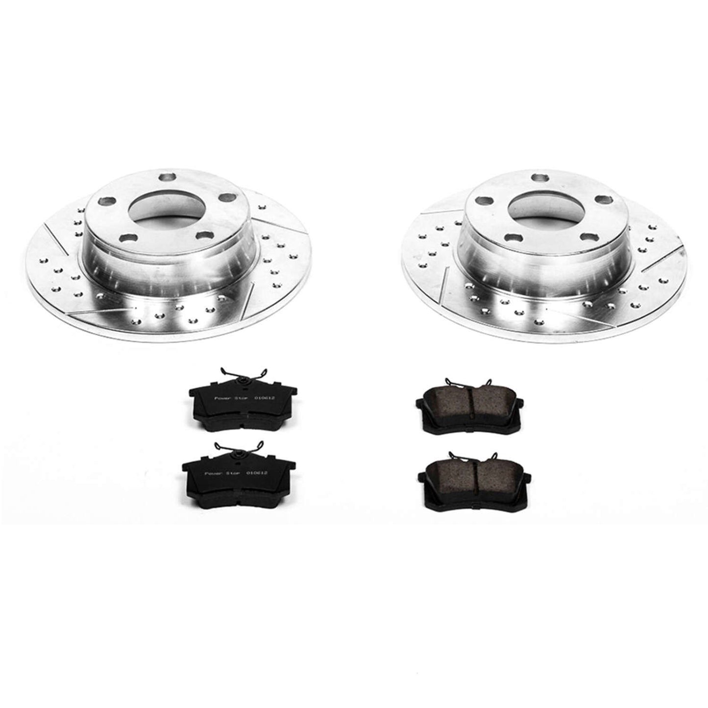 PowerStop Power Stop 99-04 Audi A6 Quattro Rear Z23 Evolution Sport Brake Kit K4845