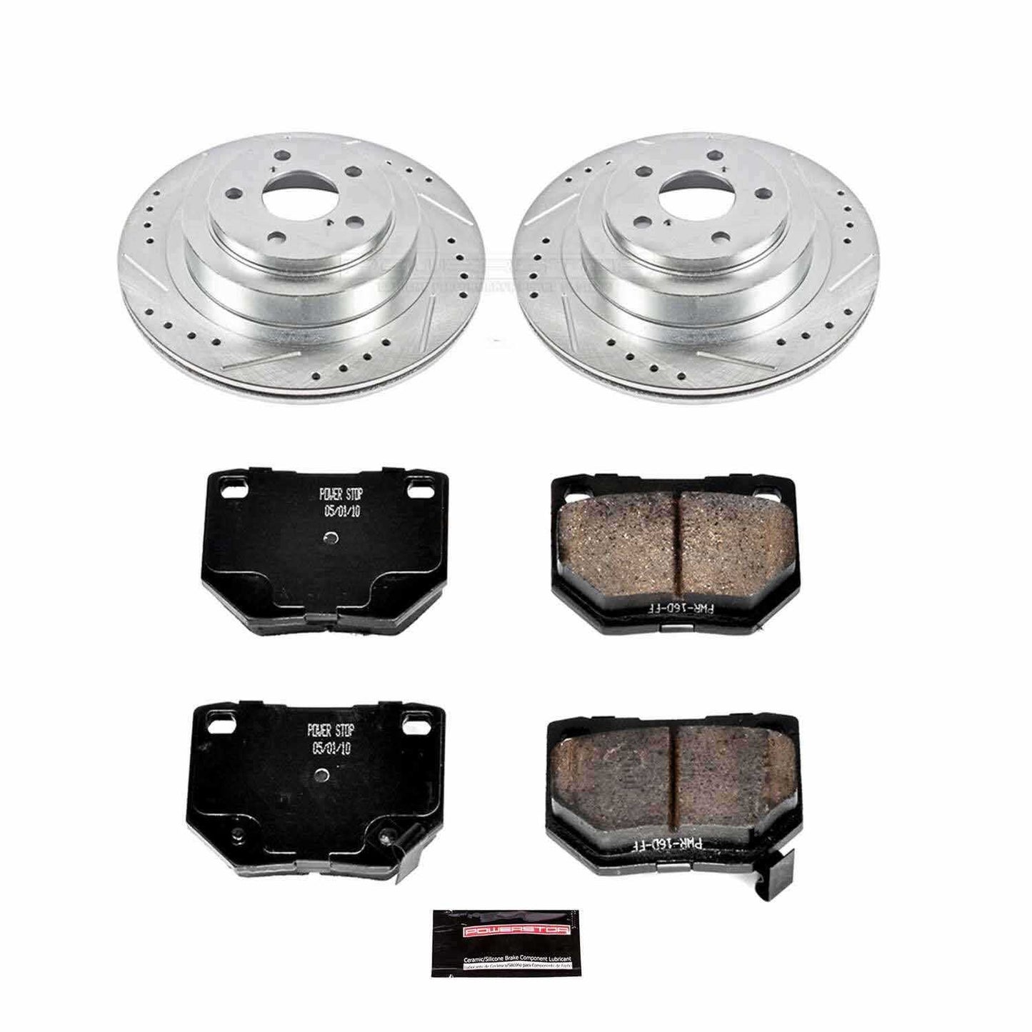 PowerStop Power Stop 06-07 Subaru Impreza Rear Z23 Evolution Sport Brake Kit K4932