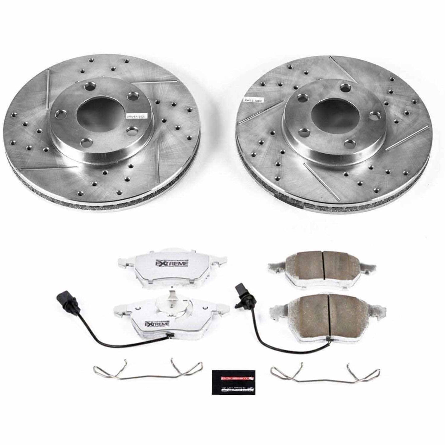 PowerStop Power Stop 1998 Volkswagen Passat Front Z26 Street Warrior Brake Kit K5012-26