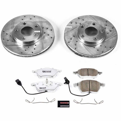 PowerStop Power Stop 1998 Volkswagen Passat Front Z26 Street Warrior Brake Kit K5012-26