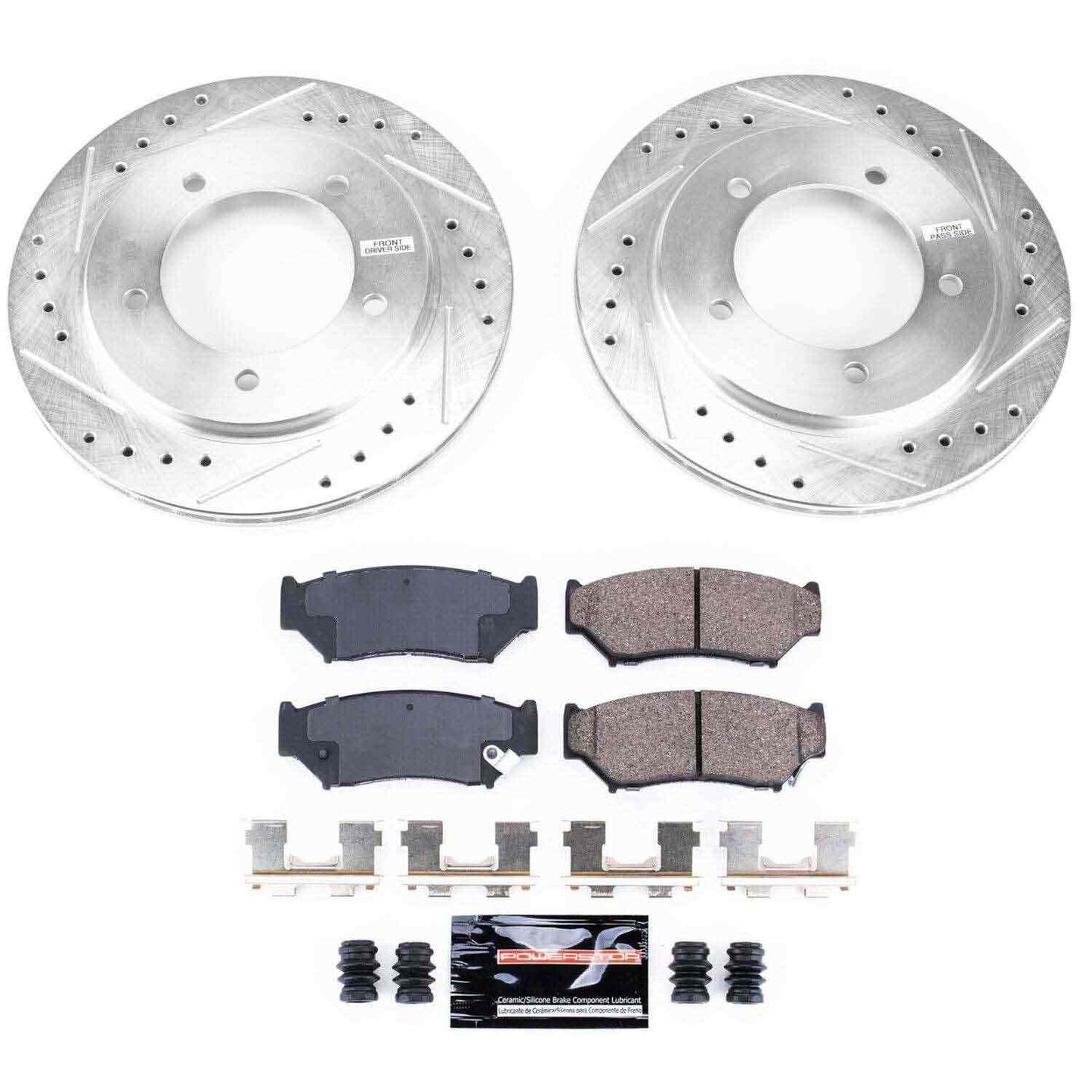 PowerStop Power Stop 00-04 Chevrolet Tracker Front Z23 Evolution Sport Brake Kit K5014