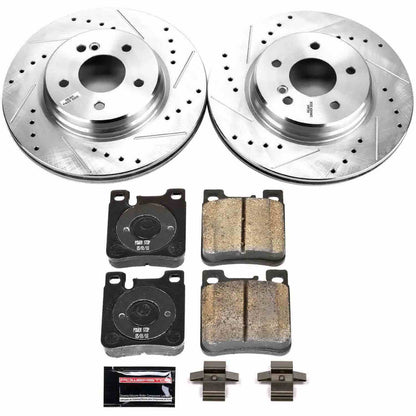 PowerStop Power Stop 01-02 Mercedes-Benz E430 Rear Z23 Evolution Sport Brake Kit K5054
