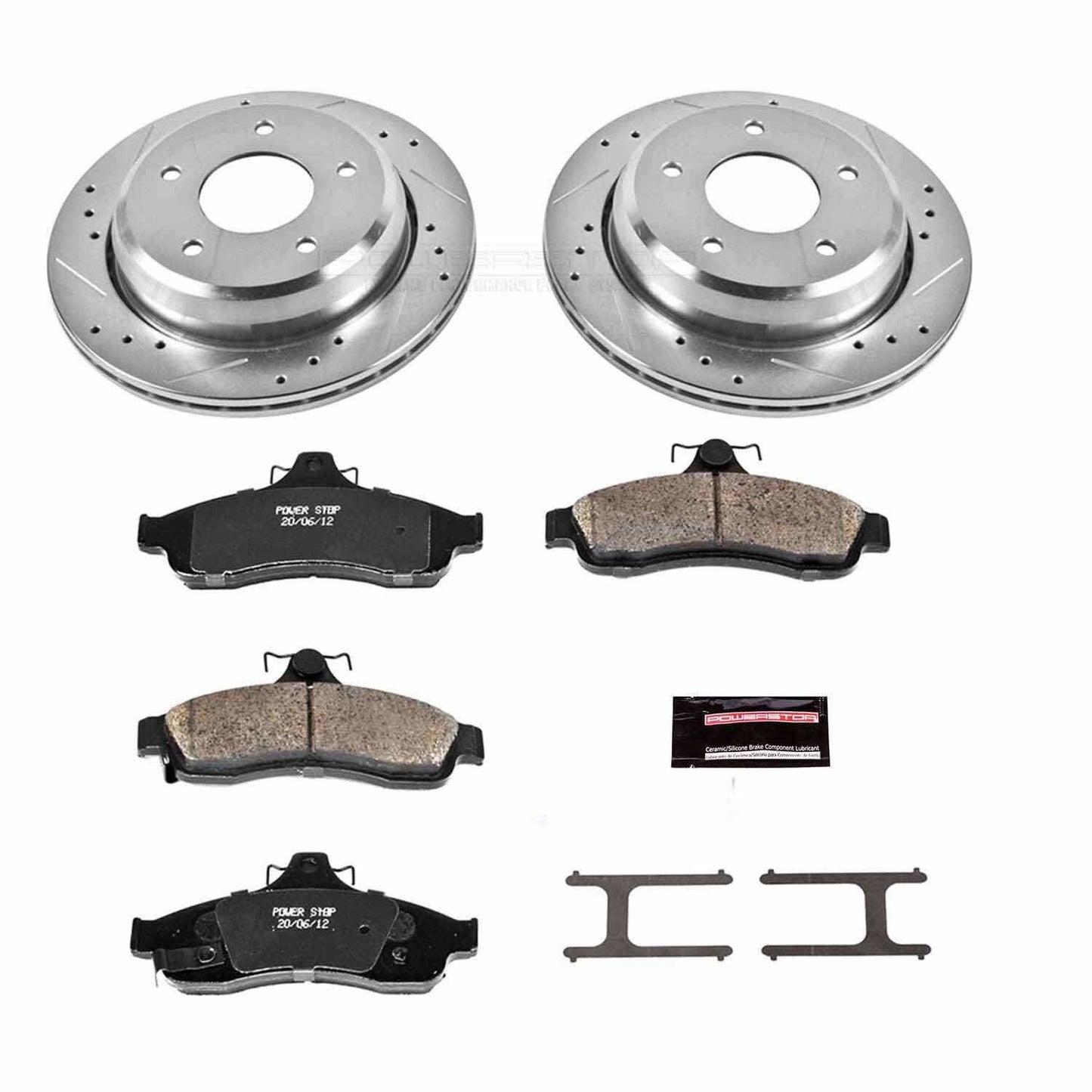 PowerStop Power Stop 94-96 Chevrolet Caprice Rear Z23 Evolution Sport Brake Kit K5064