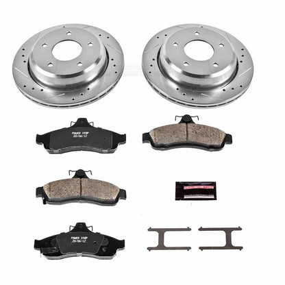 PowerStop Power Stop 94-96 Chevrolet Caprice Rear Z23 Evolution Sport Brake Kit K5064