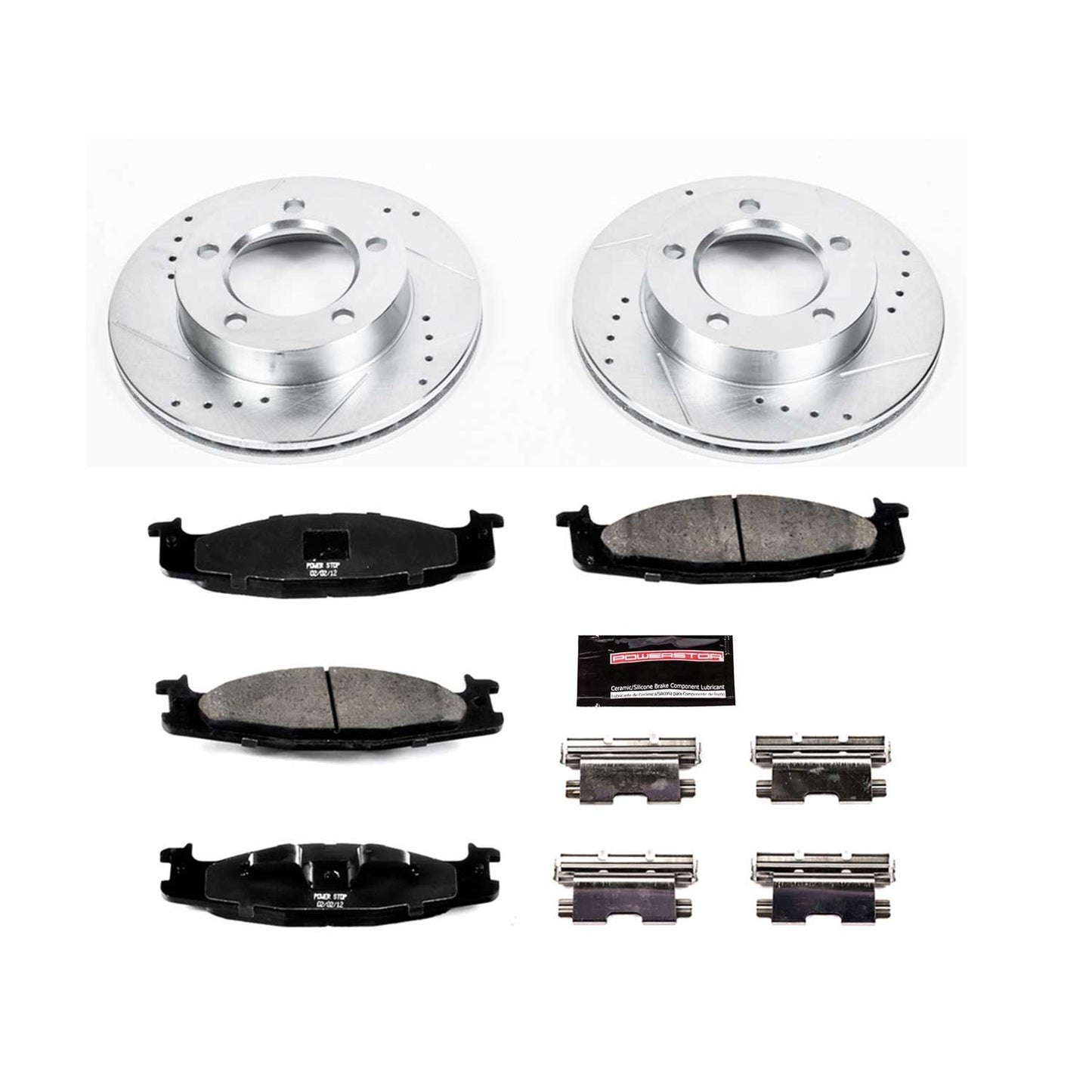 PowerStop Power Stop 94-96 Ford Bronco Front Z23 Evolution Sport Brake Kit K5067