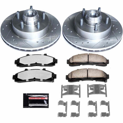PowerStop Power Stop 98-02 Ford Ranger Front Z36 Truck & Tow Brake Kit K5083-36