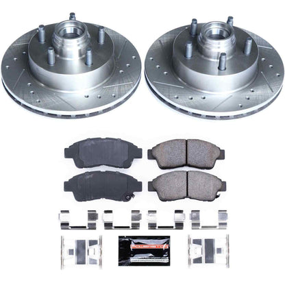 PowerStop Power Stop 98-02 Ford Ranger Front Z23 Evolution Sport Brake Kit K5083
