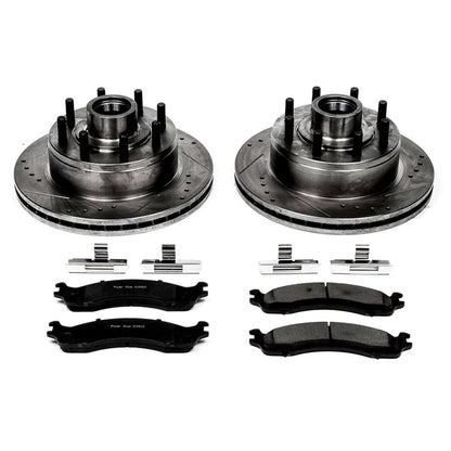 PowerStop Power Stop 2007 Ford E-150 Front Z23 Evolution Sport Brake Kit K5088