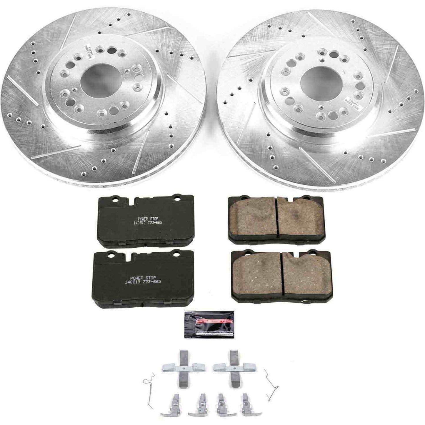 PowerStop Power Stop 95-00 Lexus LS400 Front Z23 Evolution Sport Brake Kit K5099