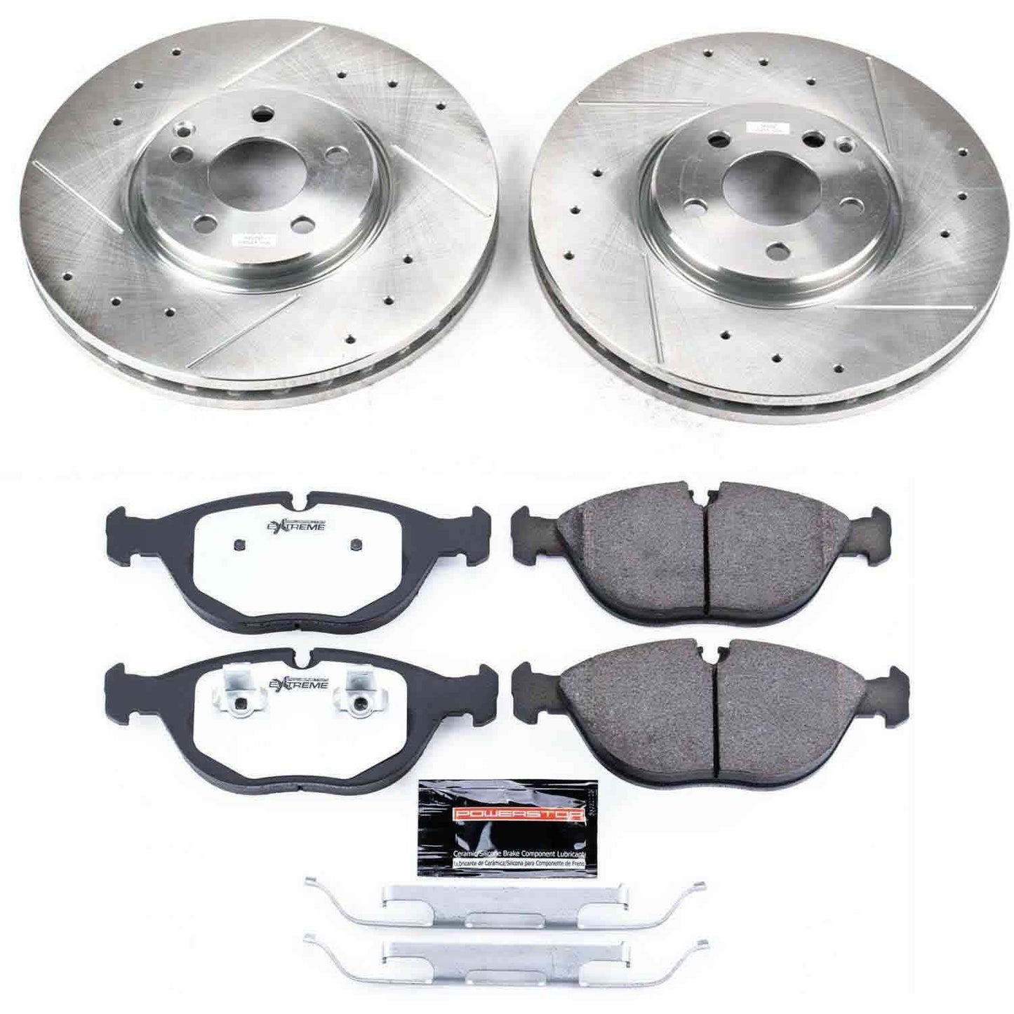 PowerStop Power Stop 03-06 Mercedes-Benz S430 Front Z26 Street Warrior Brake Kit K5120-26