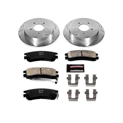 PowerStop Power Stop 02-07 Buick Rendezvous Rear Z23 Evolution Sport Brake Kit K5135