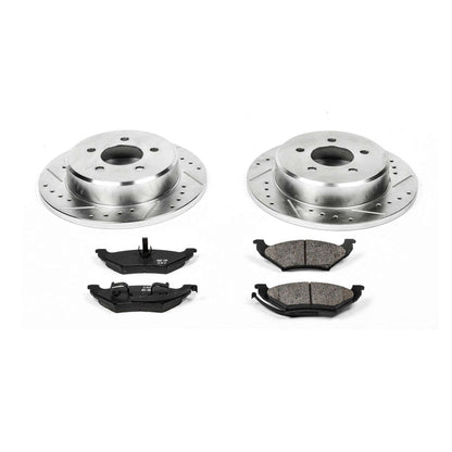 PowerStop Power Stop 97-99 Chrysler Town & Country Rear Z23 Evolution Sport Brake Kit K5149