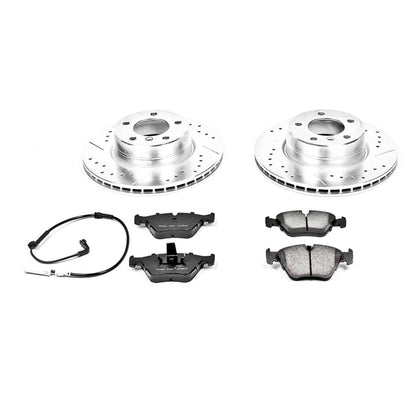 PowerStop Power Stop 04-05 BMW 525i Front Z23 Evolution Sport Brake Kit K5156