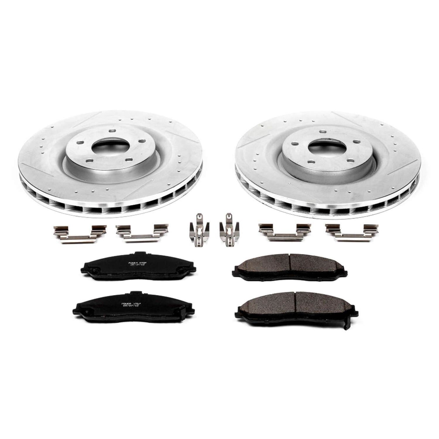 PowerStop Power Stop 06-09 Cadillac XLR Front Z23 Evolution Sport Brake Kit K5158