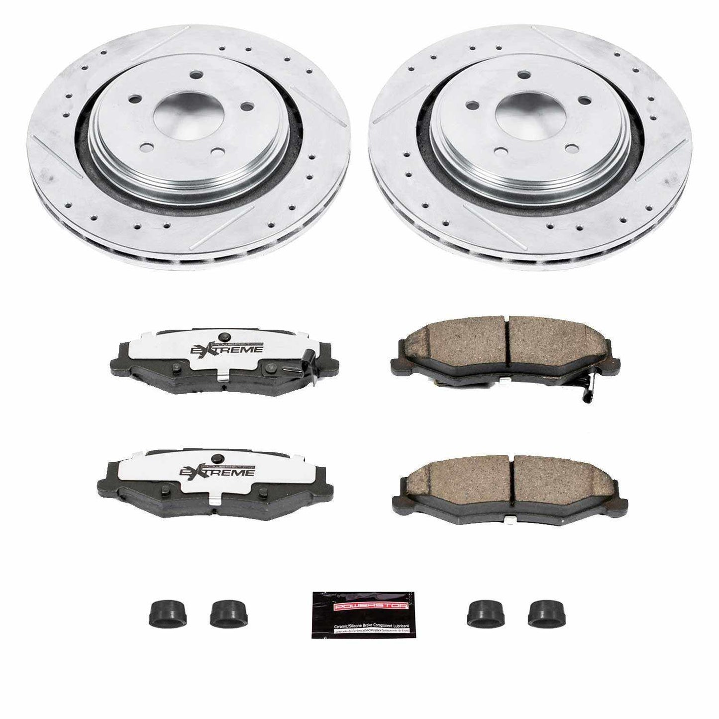 PowerStop Power Stop 06-09 Cadillac XLR Rear Z26 Street Warrior Brake Kit K5159-26