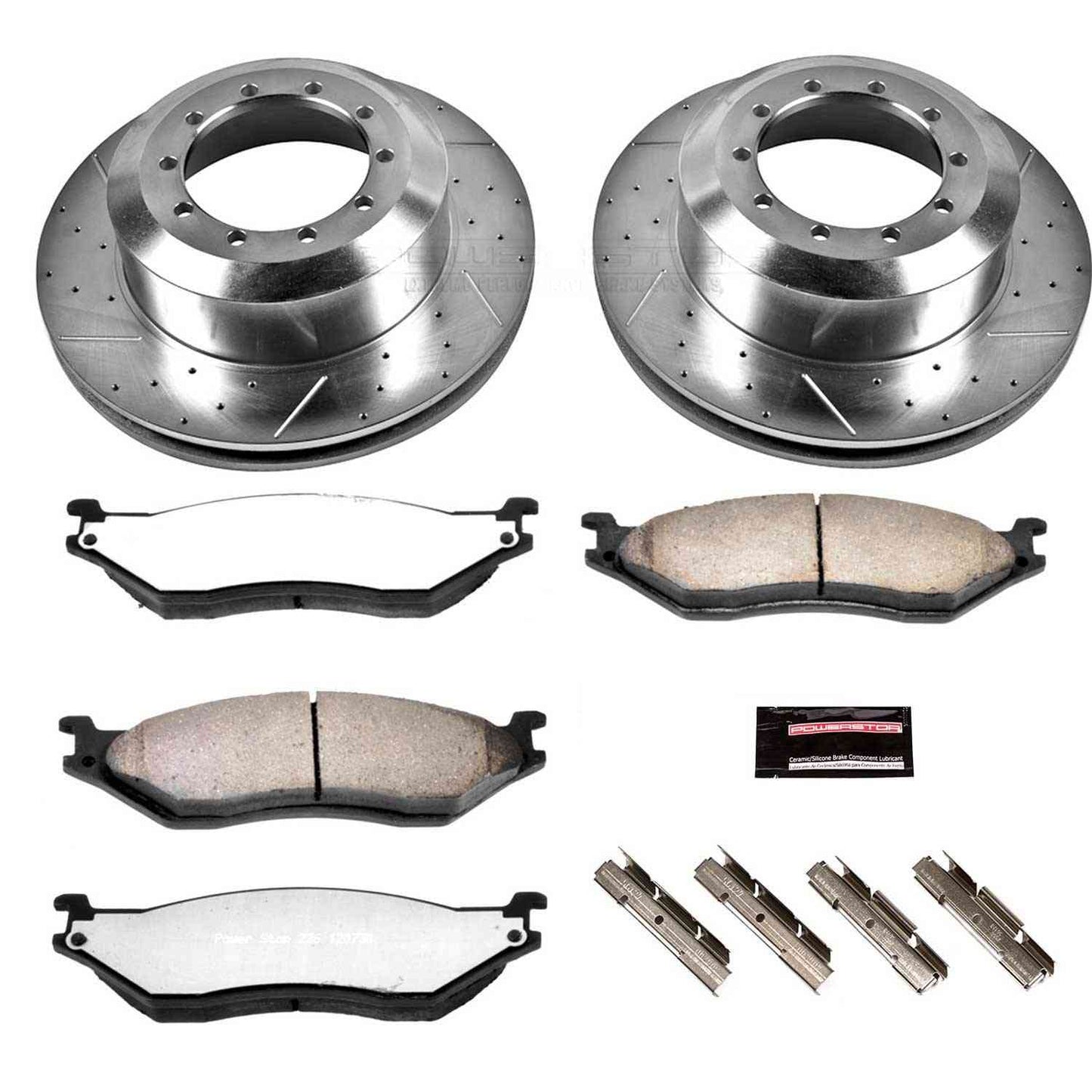 PowerStop Power Stop 99-04 Ford F53 Front or Rear Z36 Truck & Tow Brake Kit K5184-36