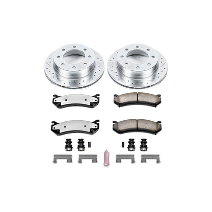 PowerStop Power Stop 2003 Chevrolet Silverado 1500 HD Rear Z36 Truck & Tow Brake Kit K5190-36