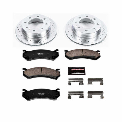 PowerStop Power Stop 2003 Chevrolet Silverado 1500 HD Rear Z23 Evolution Sport Brake Kit K5190