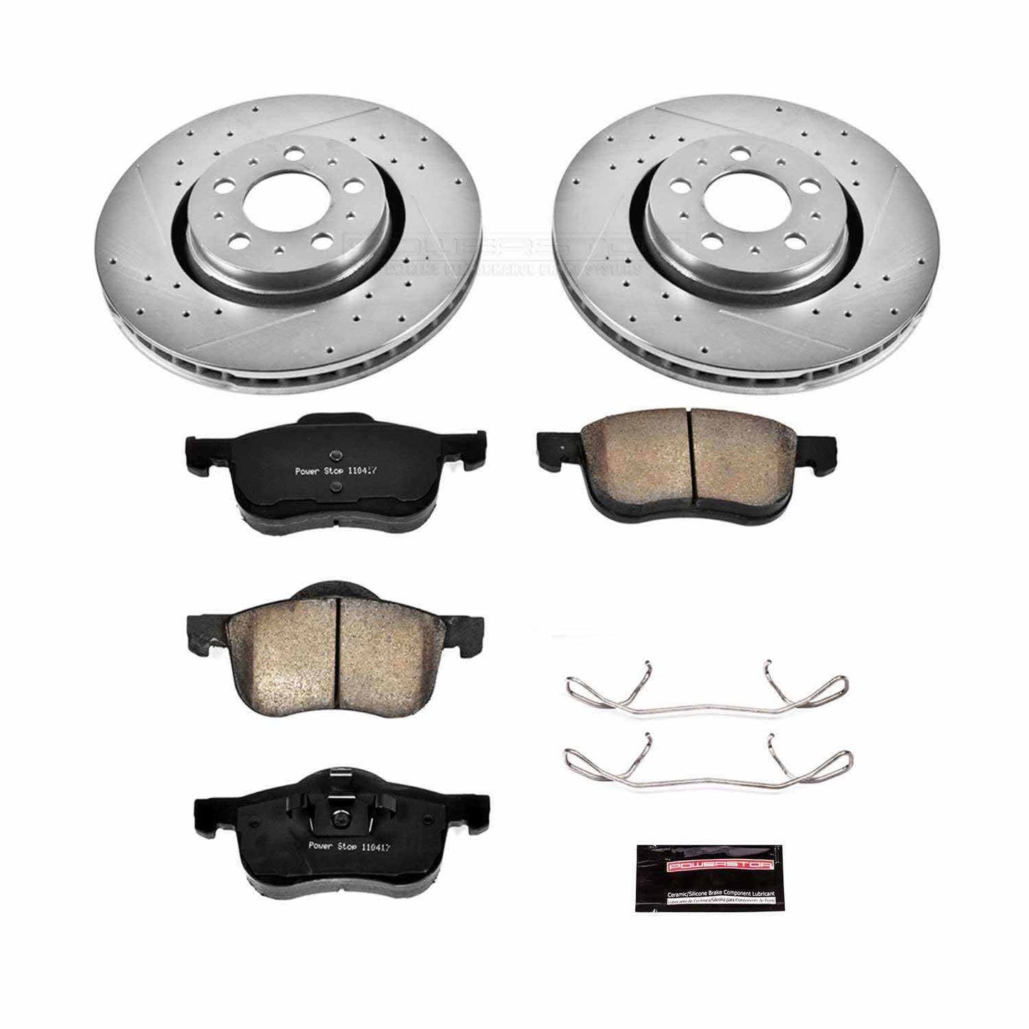 PowerStop Power Stop 01-09 Volvo S60 Front Z23 Evolution Sport Brake Kit K5193
