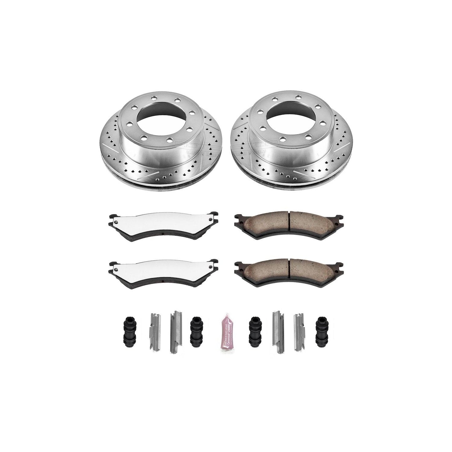PowerStop Power Stop 2007 Ford E-150 Rear Z36 Truck & Tow Brake Kit K5203-36