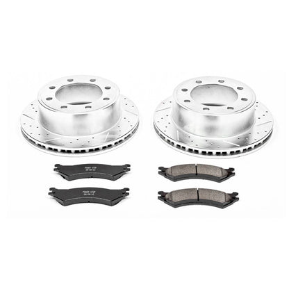 PowerStop Power Stop 2007 Ford E-150 Rear Z23 Evolution Sport Brake Kit K5203