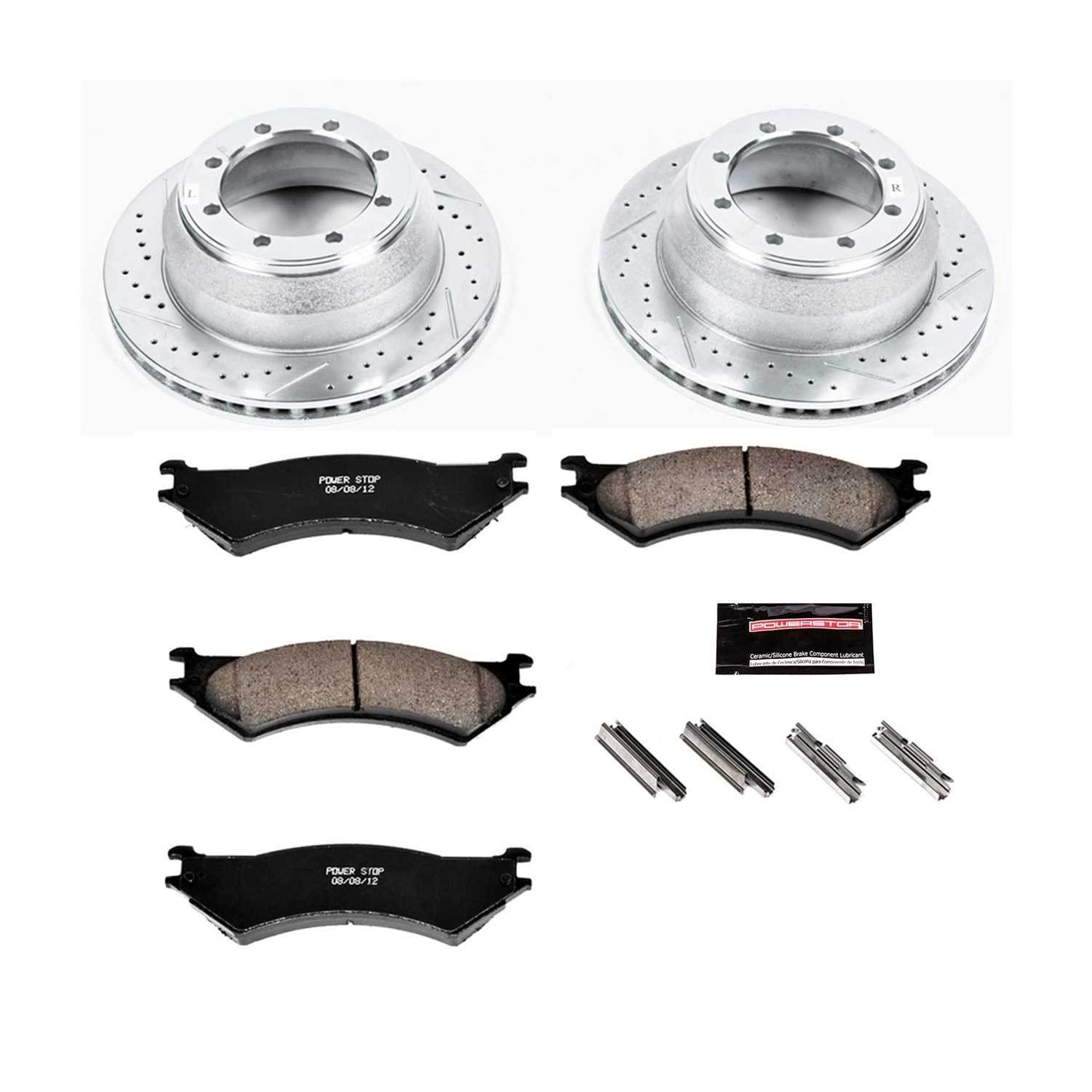 PowerStop Power Stop 03-05 Ford E-350 Club Wagon Rear Z23 Evolution Sport Brake Kit K5204