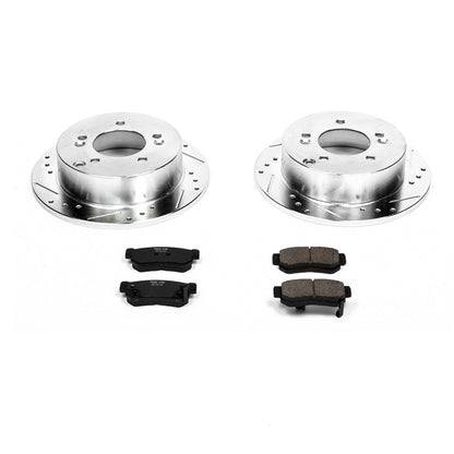 PowerStop Power Stop 06-08 Hyundai Sonata Rear Z23 Evolution Sport Brake Kit K5214