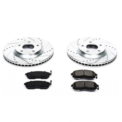 PowerStop Power Stop 07-12 Nissan Sentra Front Z23 Evolution Sport Brake Kit K5217
