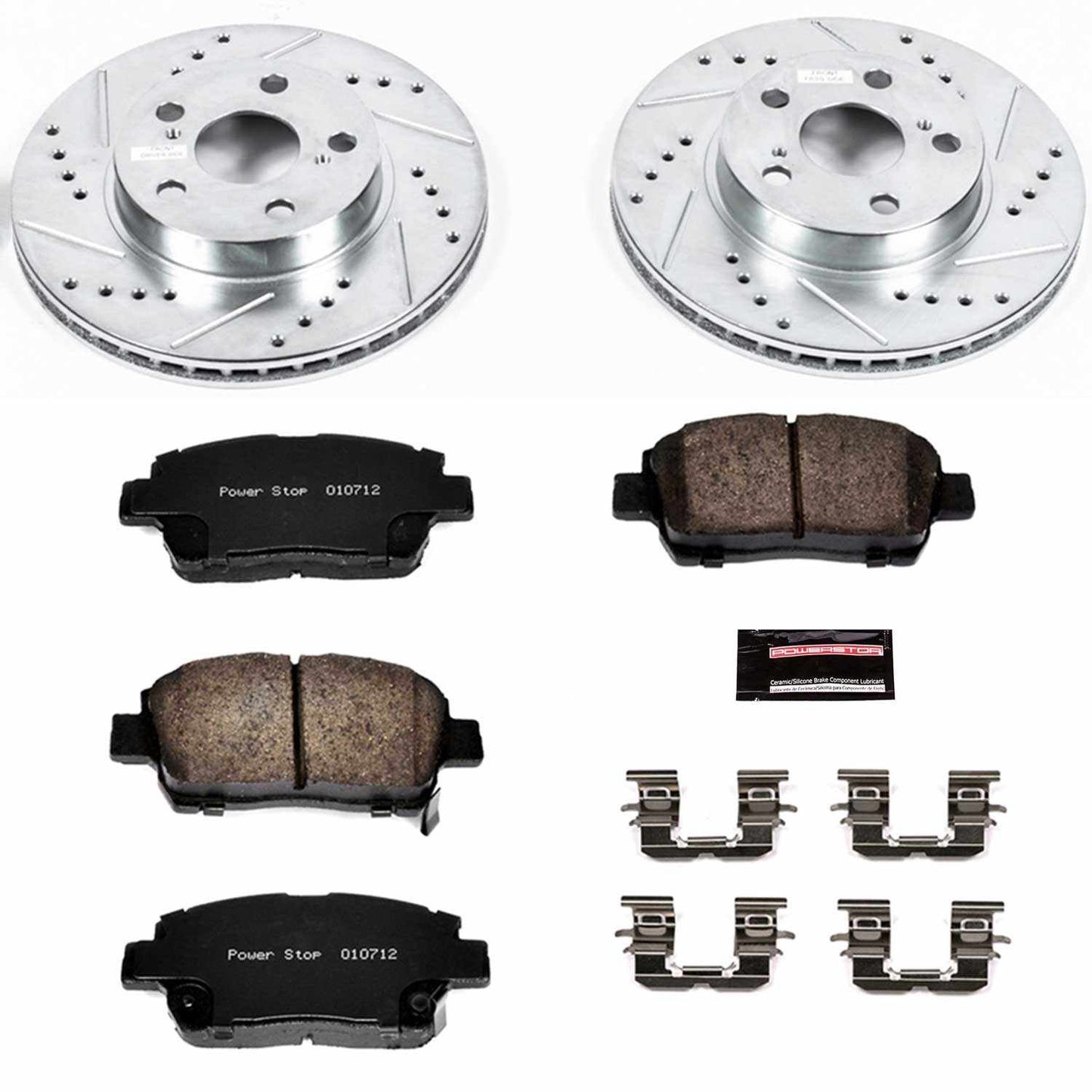 PowerStop Power Stop 04-09 Toyota Prius Front Z23 Evolution Sport Brake Kit K5219