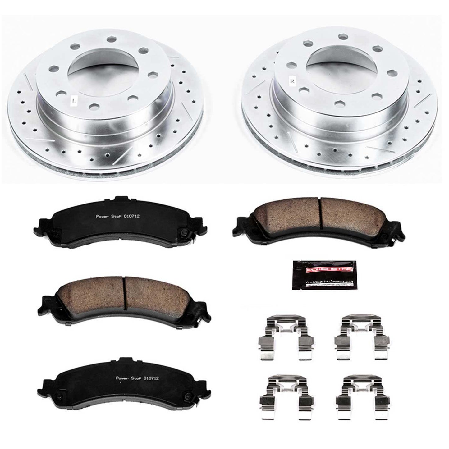 PowerStop Power Stop 2005 Chevrolet Silverado 1500 HD Rear Z23 Evolution Sport Brake Kit K5225