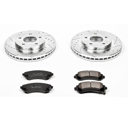 PowerStop Power Stop 02-07 Buick Rendezvous Front Z23 Evolution Sport Brake Kit K5233