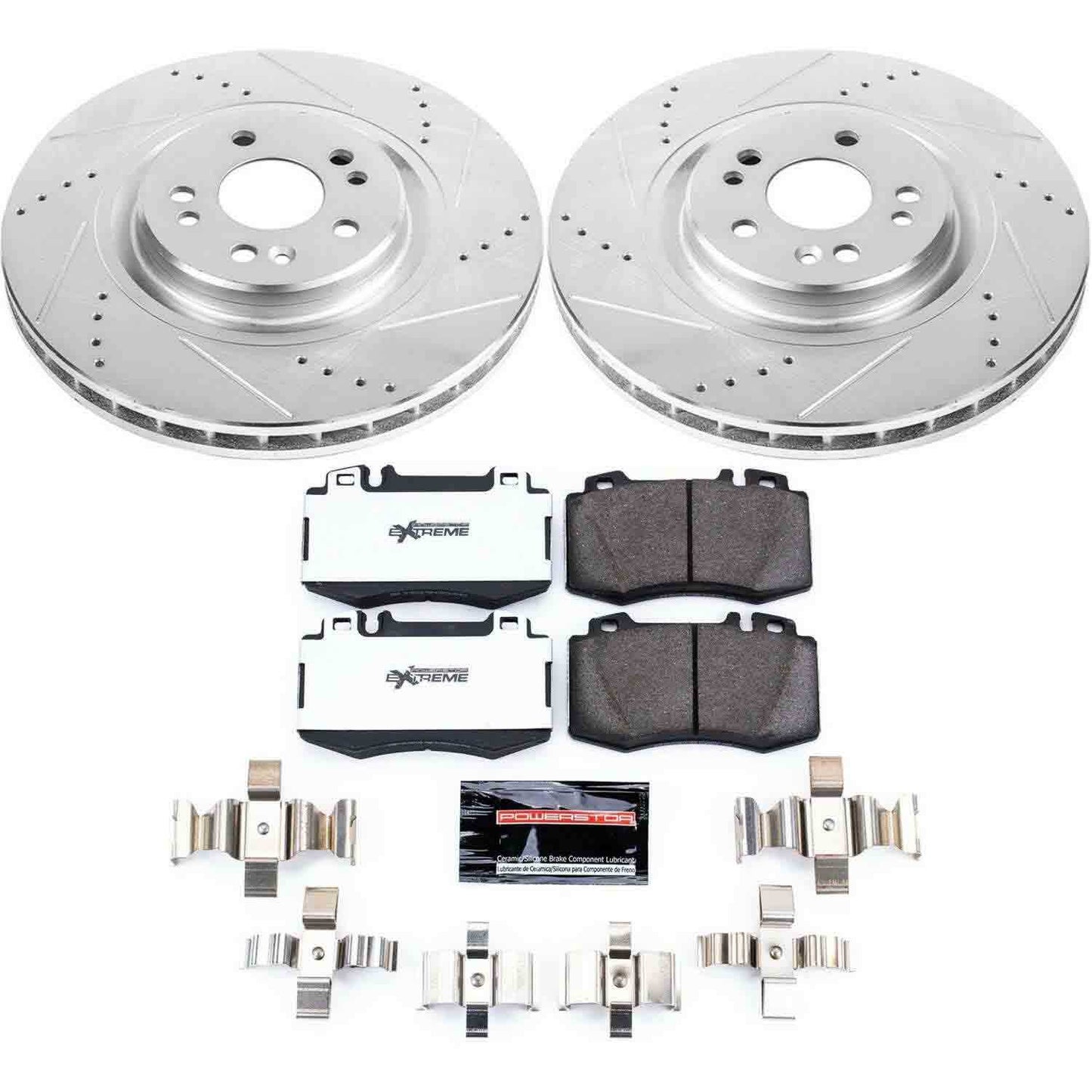 PowerStop Power Stop 00-03 Mercedes-Benz ML55 AMG Front Z26 Street Warrior Brake Kit K5236-26