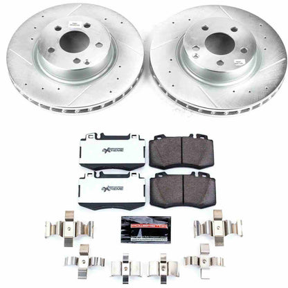 PowerStop Power Stop 03-06 Mercedes-Benz E500 Front Z26 Street Warrior Brake Kit K5239-26