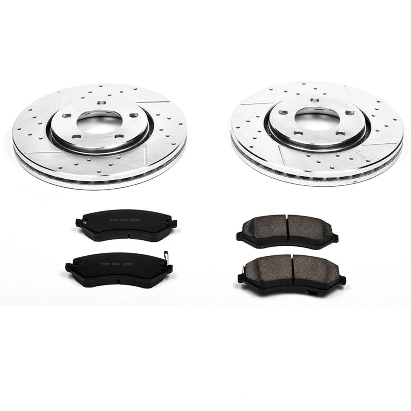 PowerStop Power Stop 03-07 Chrysler Town & Country Front Z23 Evolution Sport Brake Kit K5244