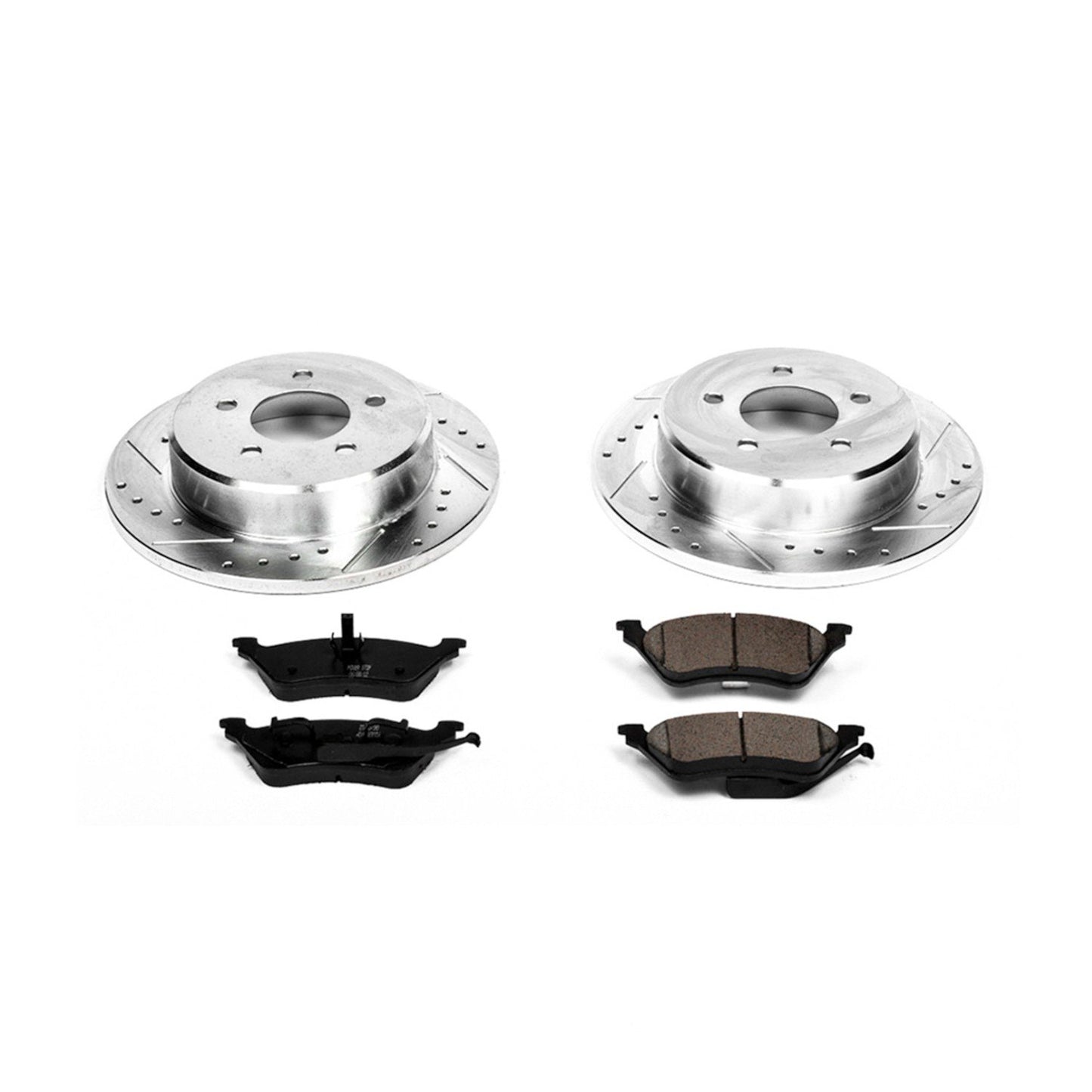 PowerStop Power Stop 01-07 Chrysler Town & Country Rear Z23 Evolution Sport Brake Kit K5248