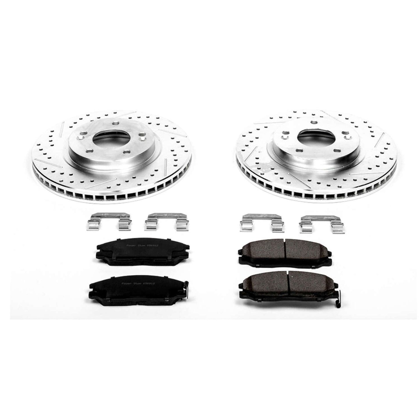 PowerStop Power Stop 01-06 Hyundai Santa Fe Front Z23 Evolution Sport Brake Kit K5250