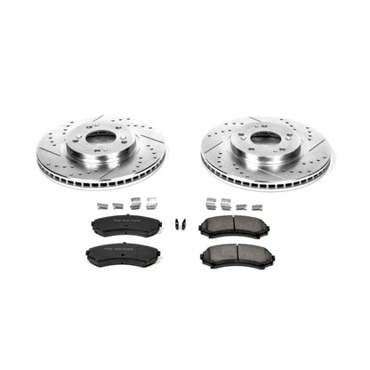 PowerStop Power Stop 04-11 Mitsubishi Endeavor Front Z23 Evolution Sport Brake Kit K5258