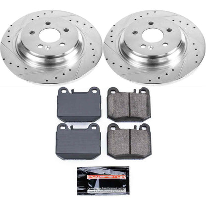 PowerStop Power Stop 00-01 Mercedes-Benz ML430 Rear Z23 Evolution Sport Brake Kit K5261