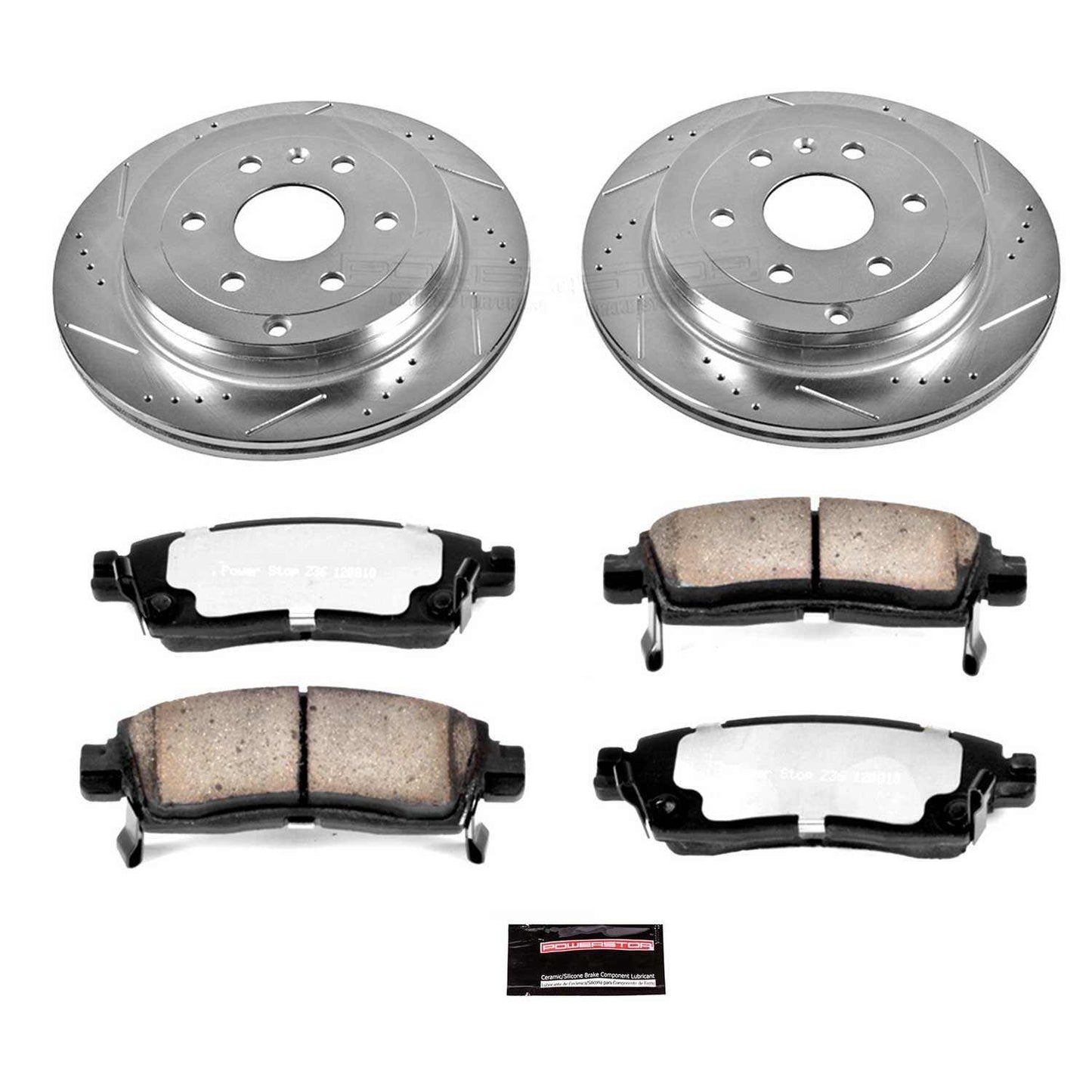 PowerStop Power Stop 08-17 Buick Enclave Rear Z36 Truck & Tow Brake Kit K5262-36