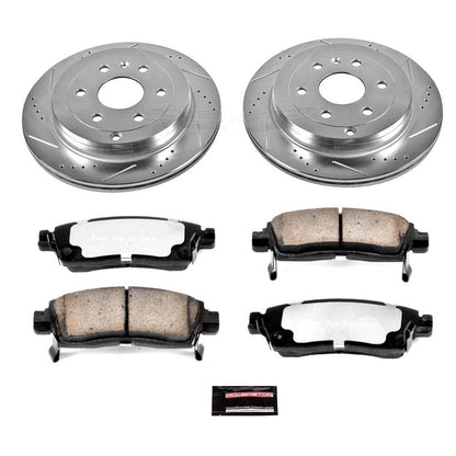 PowerStop Power Stop 08-17 Buick Enclave Rear Z36 Truck & Tow Brake Kit K5262-36